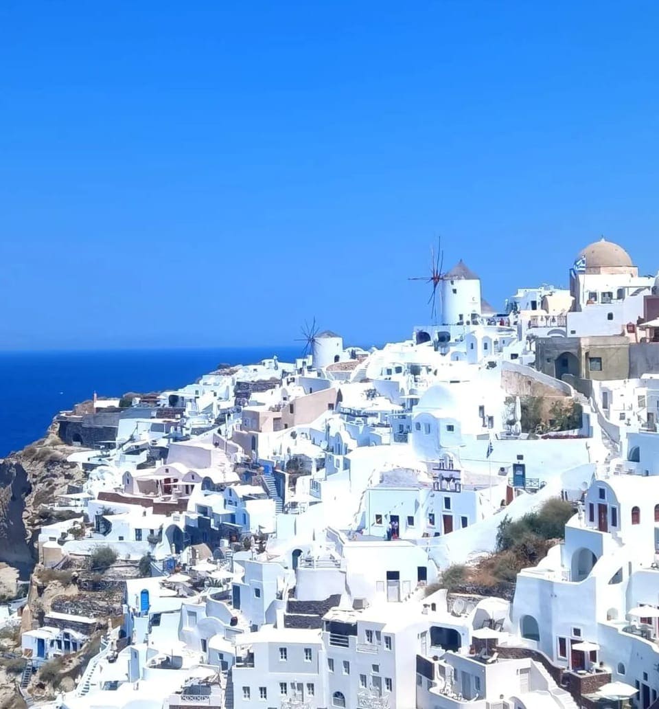 Viajar a Santorini